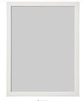 Рамка, белая,30x40 см, ФИСКБО FISKBO (20) Белый - фото