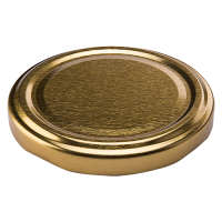 Крышка винтовая д.58 мм Золото, 10 шт Золотой - фото