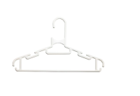 Вешалка для детской одежды, 265 мм, арт. В-102-С(бел), белый Белый - фото